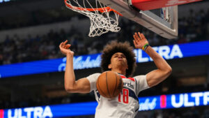 Kyshawn George verliert mit den Washington Wizards