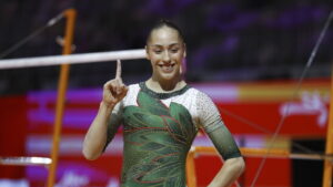 Nemour erste afrikanische Kunstturn-Weltmeisterin