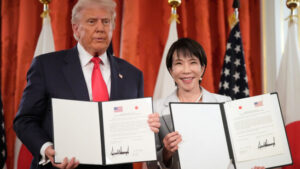 Gegengewicht zu China: Japan und USA stärken Allianz