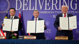Thailand und Kambodscha besiegeln Frieden – Trump vermittelt