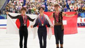 Britschgi in Osaka auf dem dritten Platz