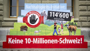 Kommission will keinen Gegenvorschlag zu «10-Millionen»-Initiative