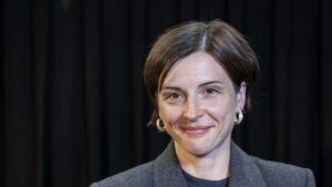 Dorothee Elmiger wird mit dem 18. Schweizer Buchpreis geehrt