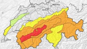 Zweithöchste Lawinengefahr am nördlichen Alpenkamm