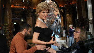 Prinzessin Diana im «Rachekleid» im Pariser Wachsfigurenkabinett