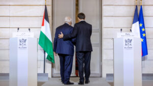 Macron und Abbas planen Komitee hin zu Palästinenserstaat