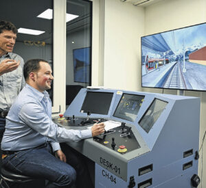 Im Führerstand der Zukunft: Blick hinter die Kulissen