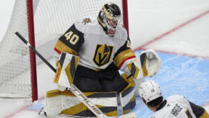 Goalie Akira Schmid macht sich in Las Vegas einen Namen