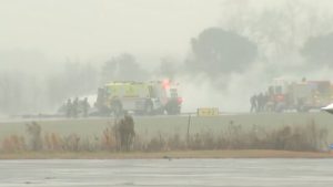Flugzeug am Regionalflughafen in North Carolina abgestürzt