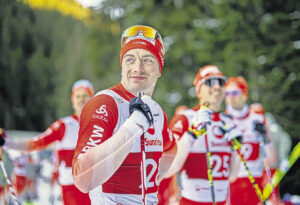 Ans Spitzensportler-Dasein musste er sich erst gewöhnen