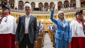 Neue Nationalrätin und neuer Nationalrat ins Amt eingesetzt