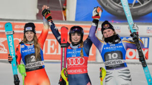 Rast im Slalom in Courchevel nur von Shiffrin geschlagen