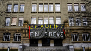 Der Streik gegen die Sparmassnahmen im Kanton Waadt setzt sich fort