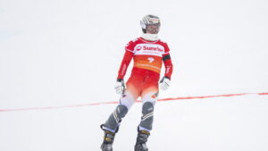 Julie Zogg in Bad Gastein auf dem 4. Platz
