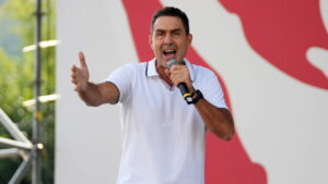 Kritik an Auftritt von italienischem Lega-Politiker im Tessin