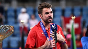 Wawrinka bei seinem letzten Australian Open gegen Djere