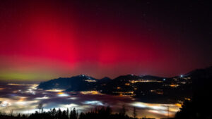 Starker Sonnensturm sorgt für Nordlichter in der Schweiz