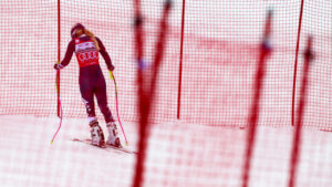 Abfahrt in Crans-Montana wird nach Stürzen abgebrochen
