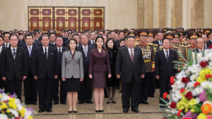 Tochter von Nordkoreas Kim besucht erstmals Familienmausoleum