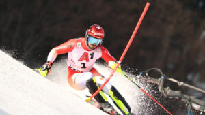 Meillard führt in Kitzbühel