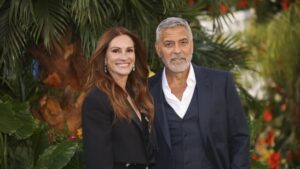 Julia Roberts und George Clooney teilen Golden Globes aus