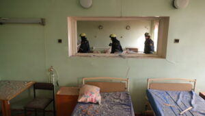 Verletzte nach russischem Angriff auf Geburtsklinik