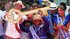 Schlüsselübergabe an «König Momo»: Karneval in Rio beginnt