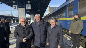 Ignazio Cassis ist zu Gesprächen in die Ukraine gereist