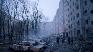 Frau stirbt bei russischem Angriff in der Ukraine