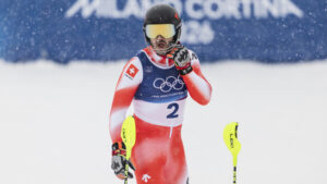 Meillard nach erstem Slalom-Lauf Zweiter – McGrath klar in Führung