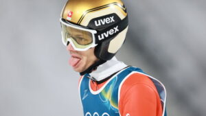 Deschwanden klar hinter dem Podest