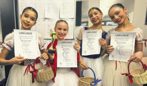 Freienbacher Tanzschülerinnen in Offenburg erfolgreich